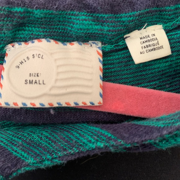 ANTHROPOLOGIE STRIPED TIE BACK SHIRT - Picture 8 of 8